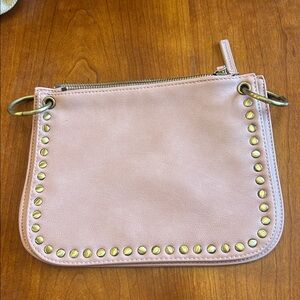 Anthropologie Georgia Double Pouch Studded Bag